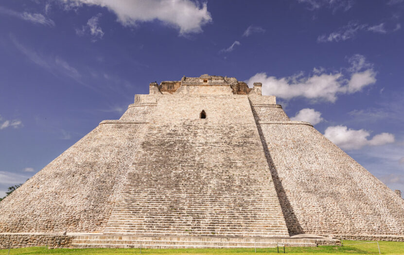 Pyramid of The Magician in Uxmal