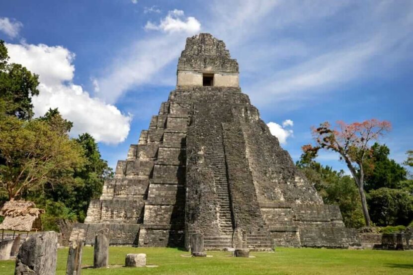 The Temple of Tikal Pyramid