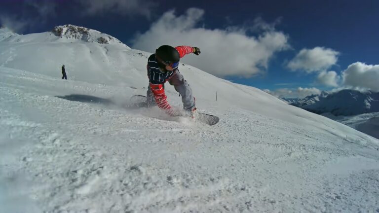 snowboarding