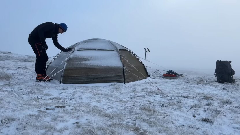 WINTER CAMPING